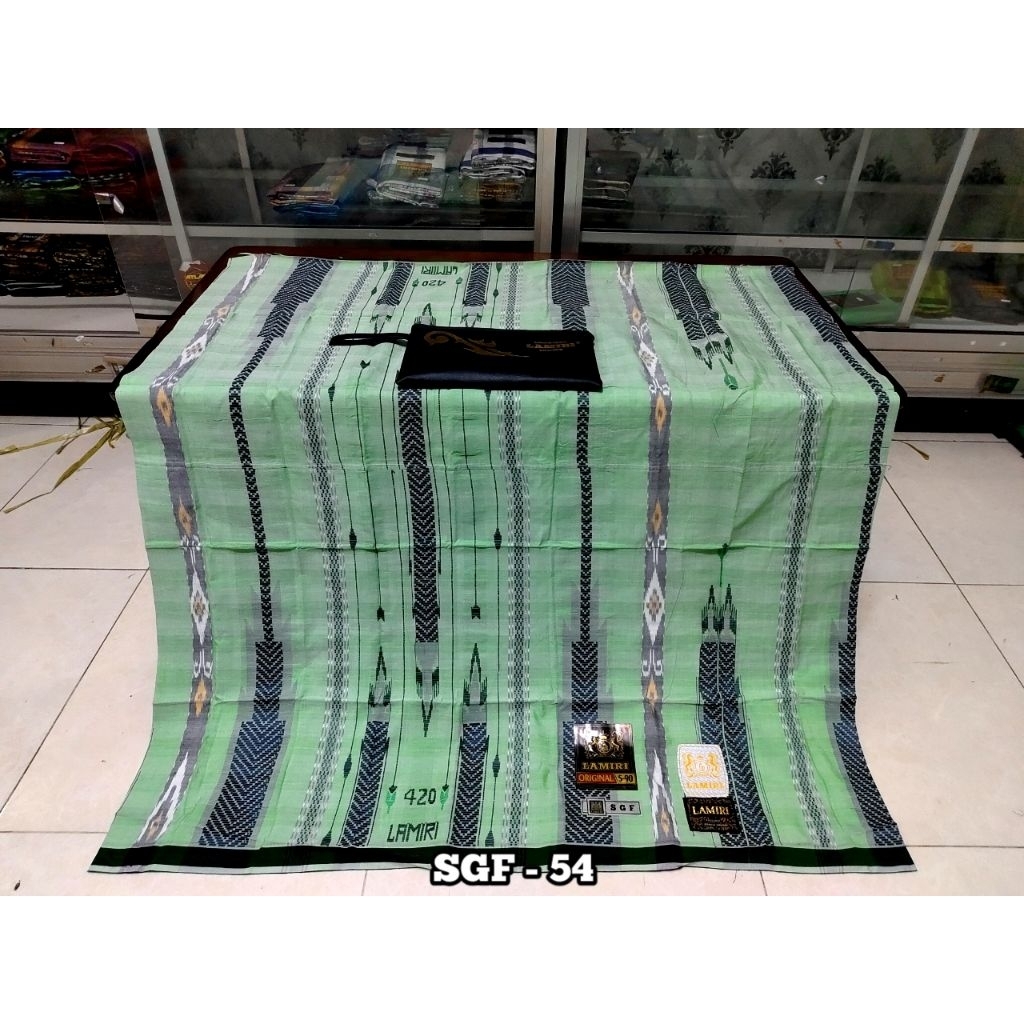 Sarung LAMIRI 420 MS Motif SGF SGE Mix GOLD
