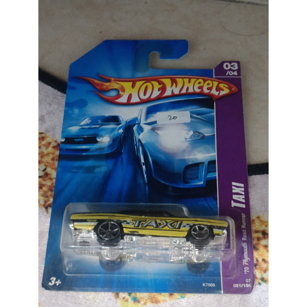 Hot wheels 70 Plymouth Road Runner Taxi