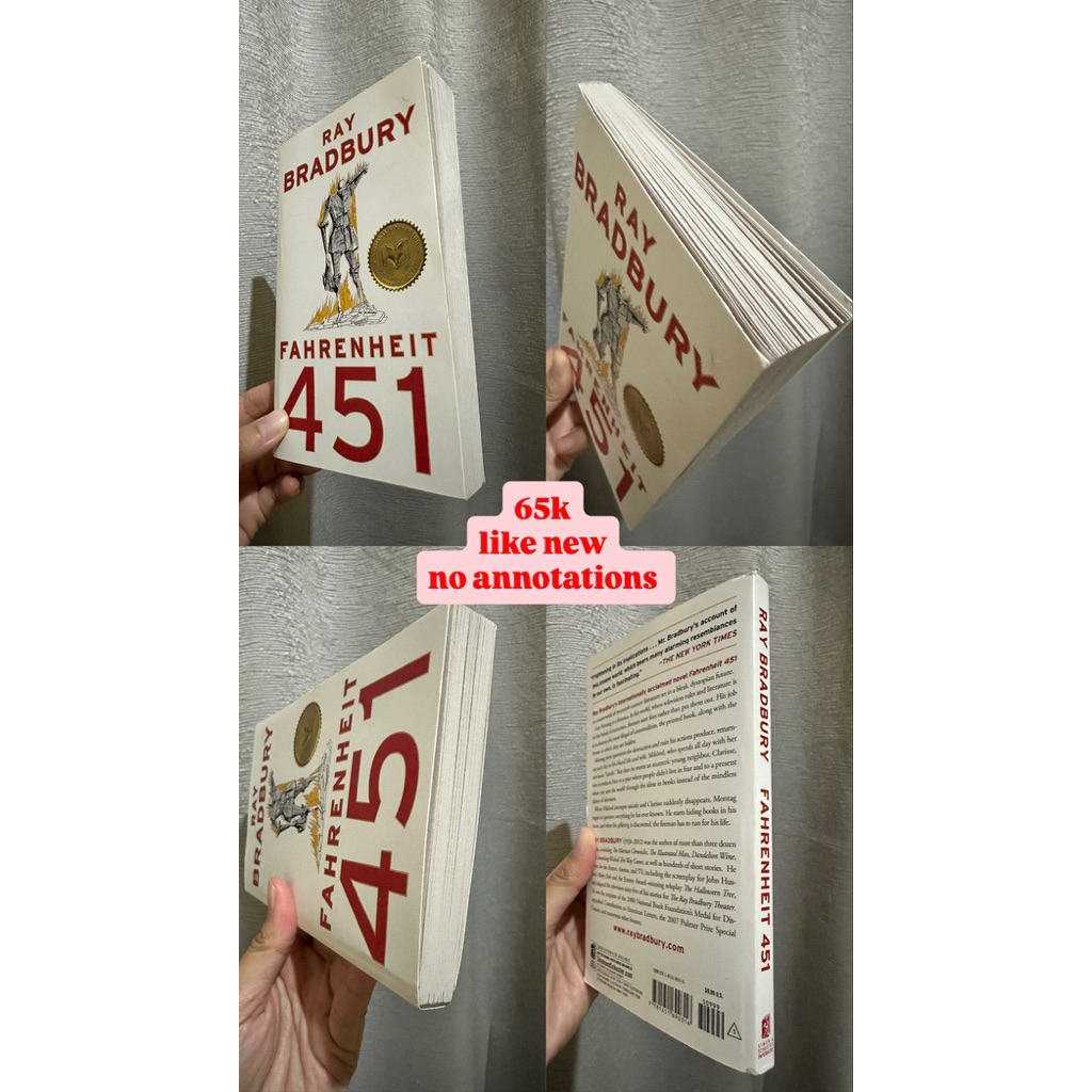 Preloved - Fahrenheit 451 (English Book)