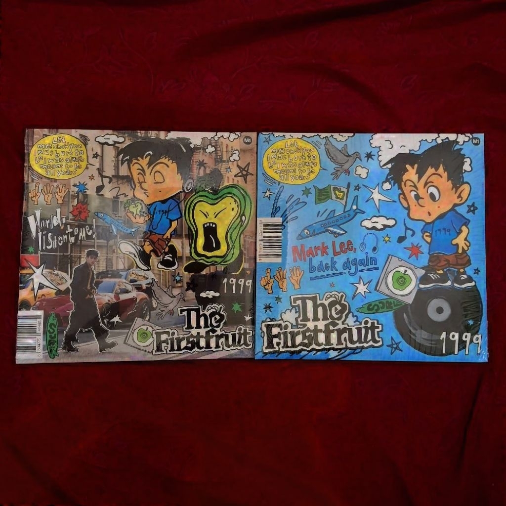 [READY] ALBUM NCT MARK LEE THE FIRST FRUIT SQUARE FLAP VERSION