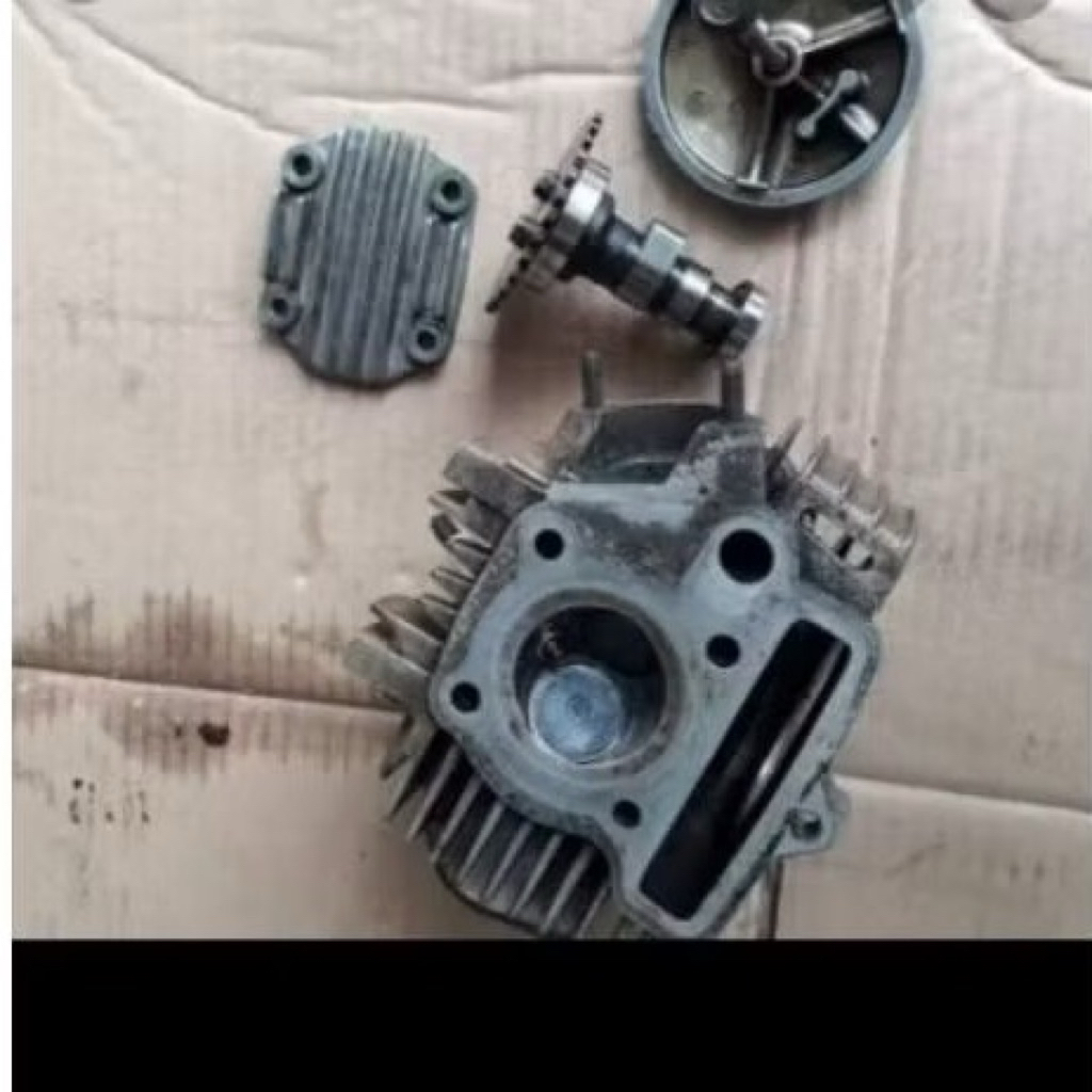 HEAD KOP ISI SET SUPRA X LAMA HONDA GREN SUPRA FIT LAMA ORIGINAL COPOTAN