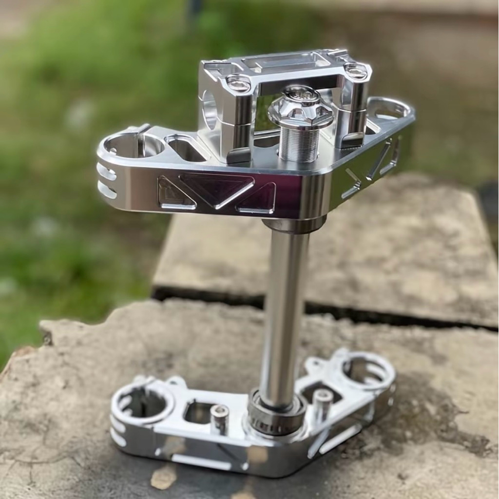 Segitiga T PNP Gorilla CNC Full Detail - T Atas Bawah Ninja RR, Honda CB GL MP Tiger