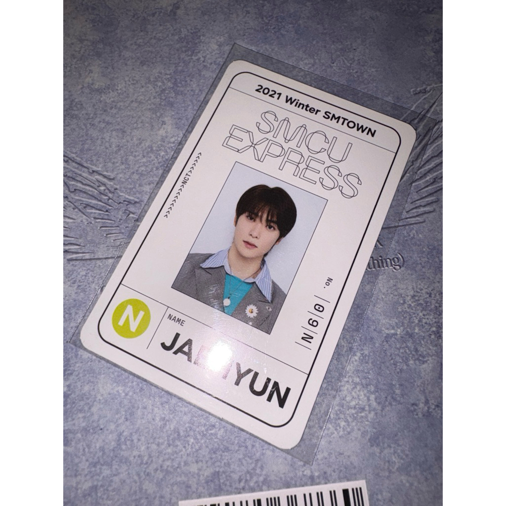[READY STOCK] PC JAEHYUN 2021 WINTER SMTOWN : SMCU EXPRESS NIGHTTIME PASS VER
