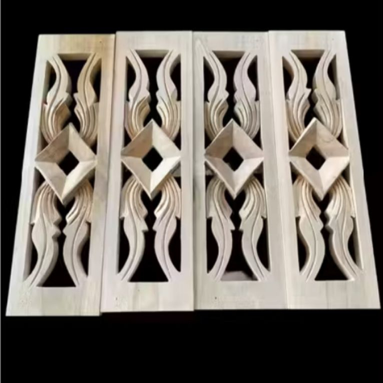 ukirankayu/bungaloster pentilasi udara rumah terbuat darikayumanglid