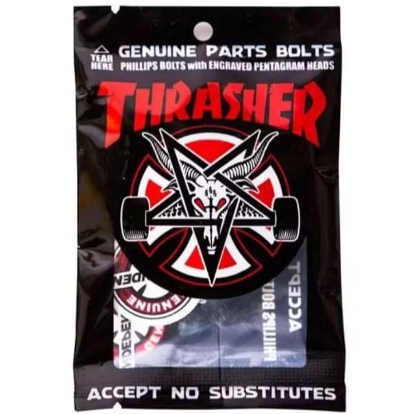 skateboard hardware bolt nuts independent x thrasher 7/8 inch screw big brand good quality