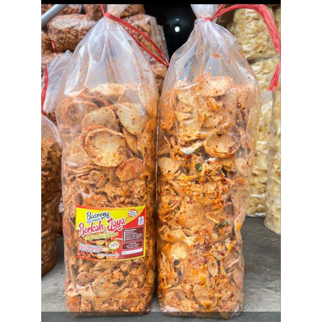 (AFLAH SNACK) BASRENG BULAT BERKAH JAYA KRIYUK
