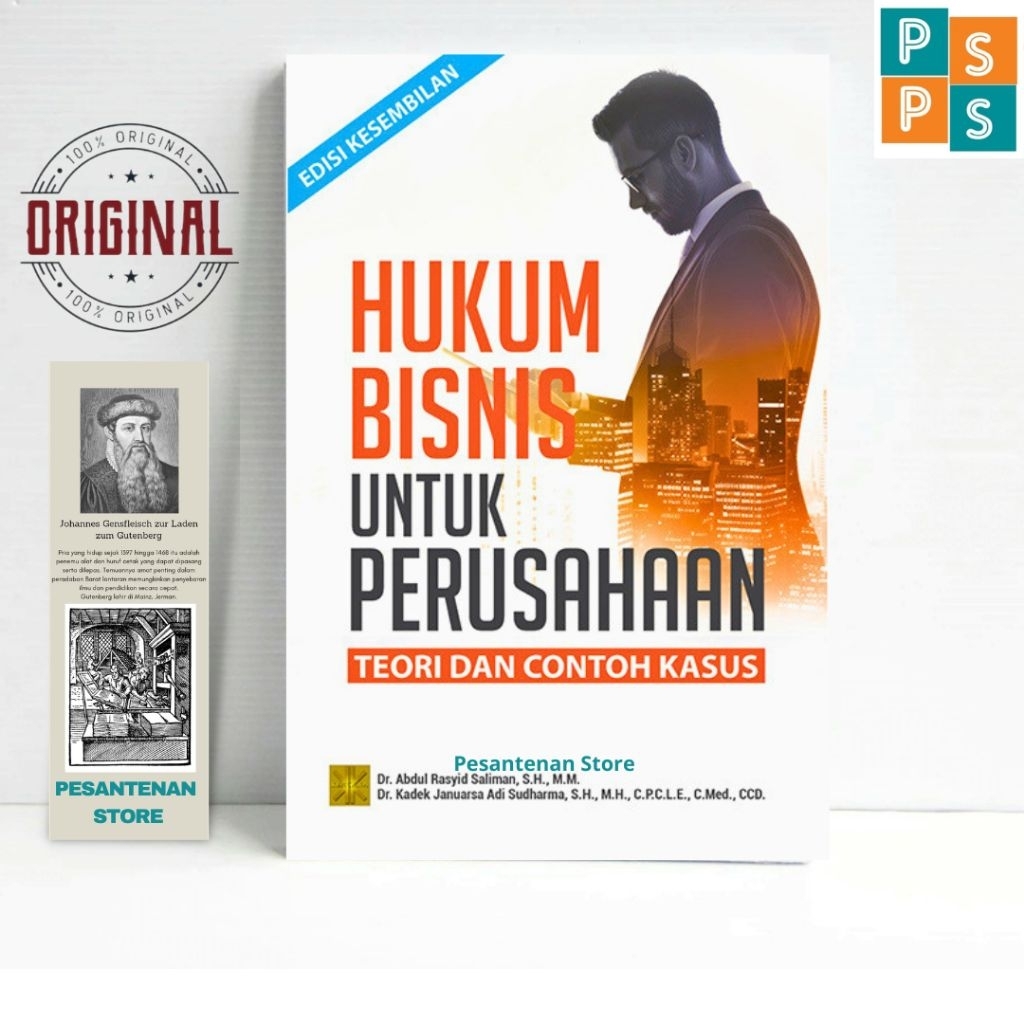 Buku Hukum Bisnis Untuk Perusahaan Edisi Kesembilan Dr. Abdul Rasyid Saliman S.H Prenada