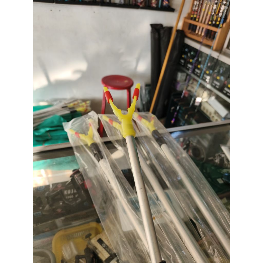 Congkok aluminium / jagrak / dudukan joran tegek