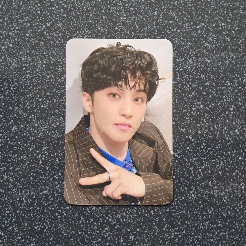 PHOTOCARD OFFICIAL MARK LEE PEACE MAKESTAR FANSIGN THE FIRSTFRUIT 1ST ALBUM SMTOWN