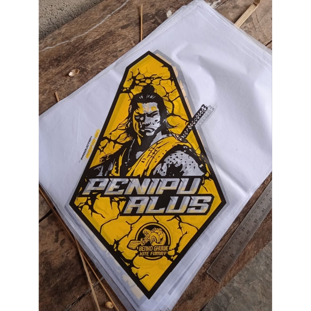 SABLON KERTAS LAYANGAN PREMIUM / KERTAS LAYANGAN SABLON GRADE AA / KERRAS SABLON LAYANGAN MURAH / KE