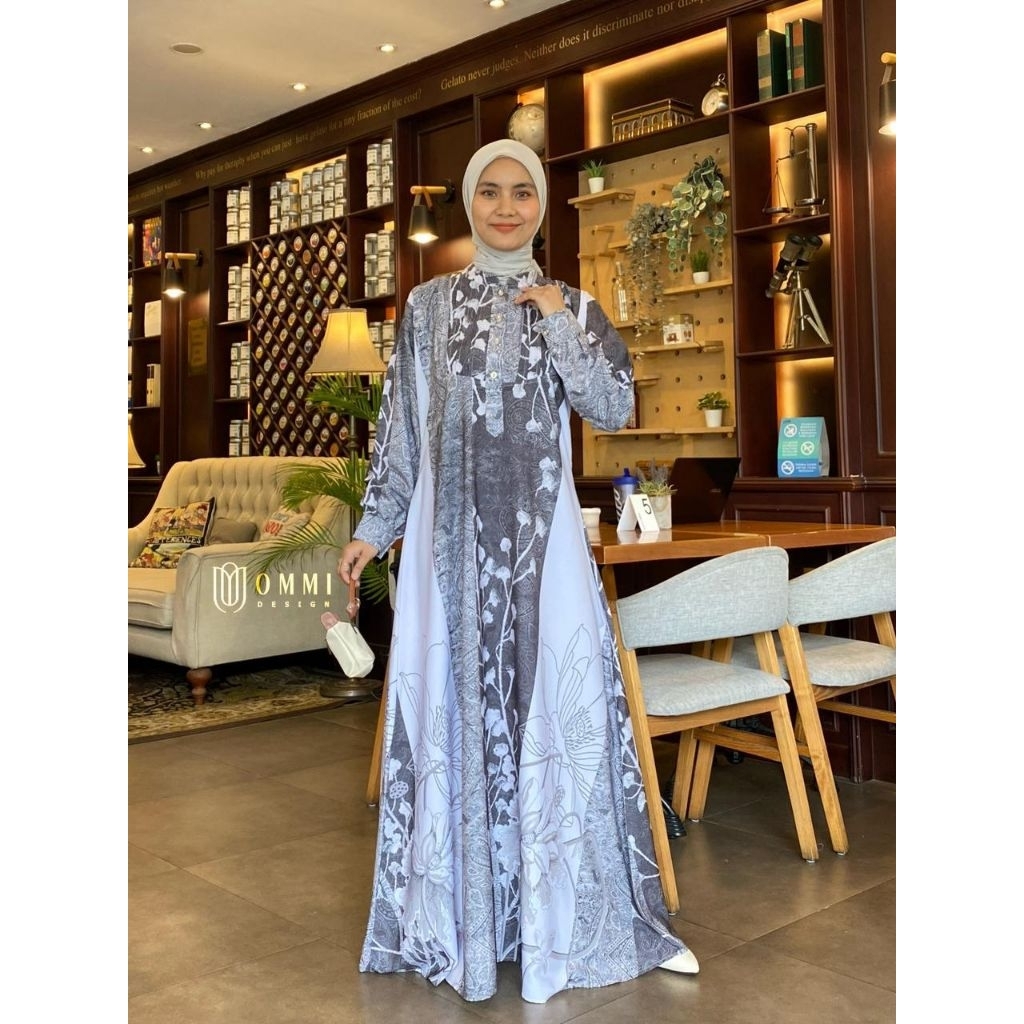 GAMIS MODEL SAFIA DRESS *GAMIS BAHAN CATTON*GAMIS KEKINIAN*GAMIS TERBARU DAN BAGUS