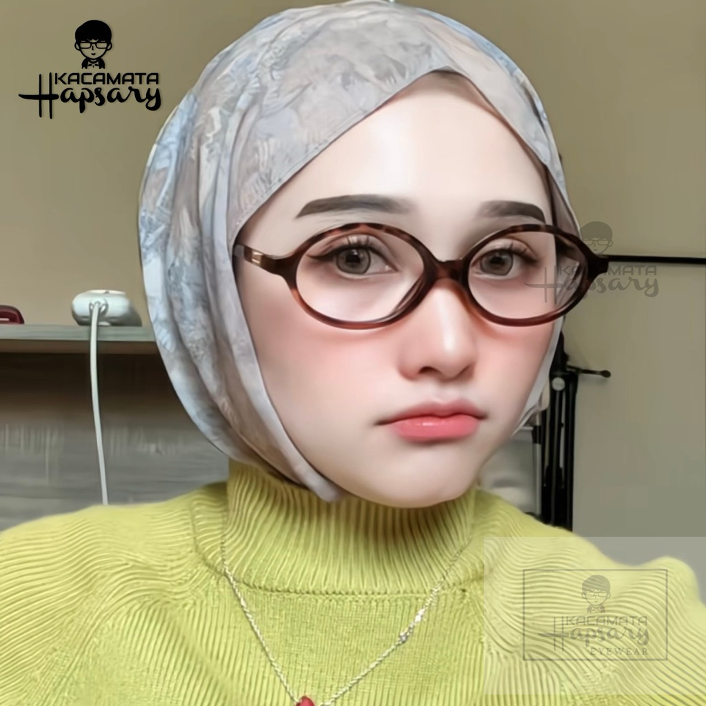 Kacamata Retro Vintage korea Anti Radiasi Miu Blueray, Photocromic Normal dan Minus , Anti UV Bluecr