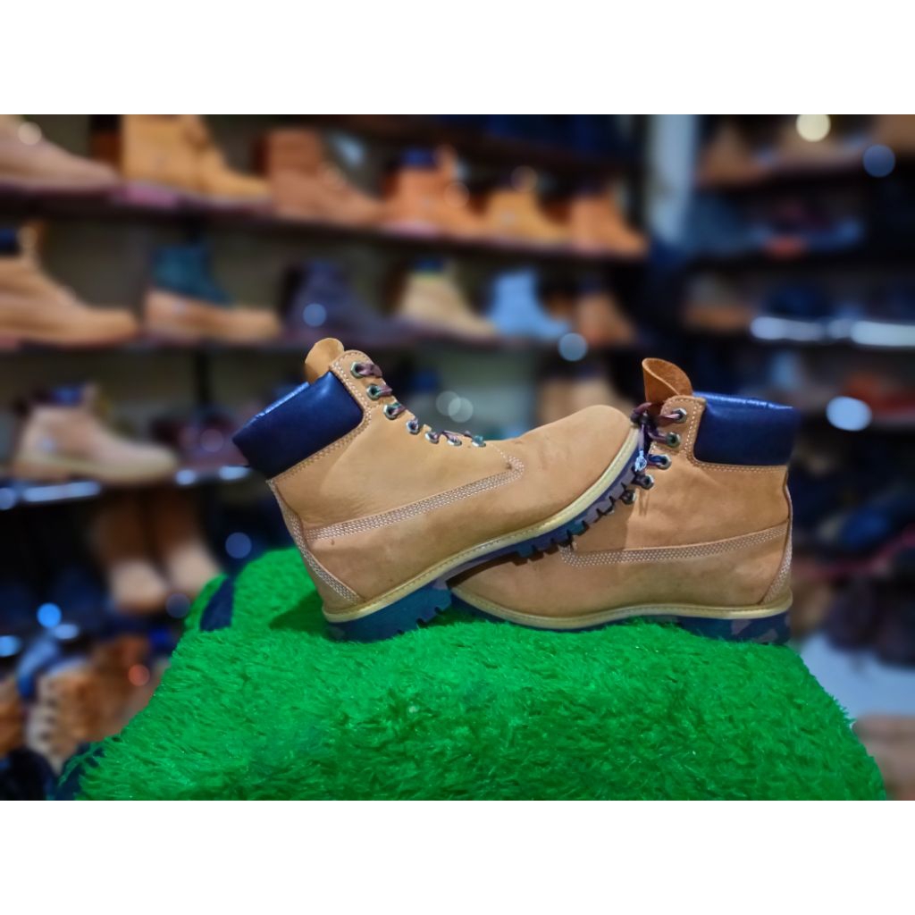 sepatu boots icon yellow fashion