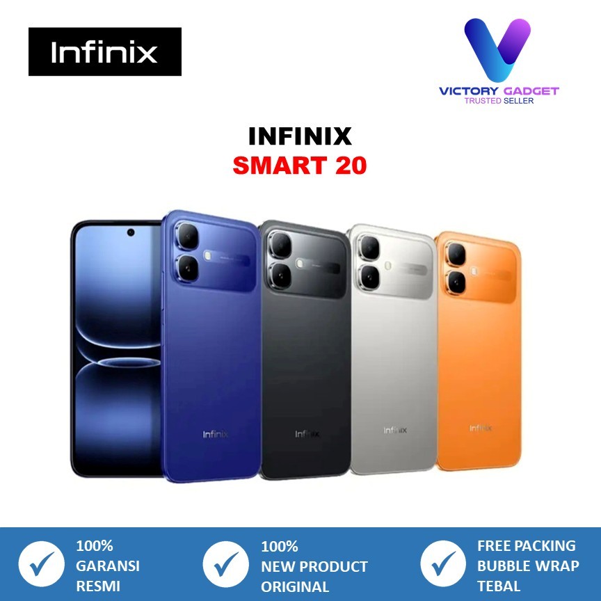 INFINIX Smart 20 4/128GB 4/64GB Up To 8GB RAM Extended RAM MediaTek Helio G81