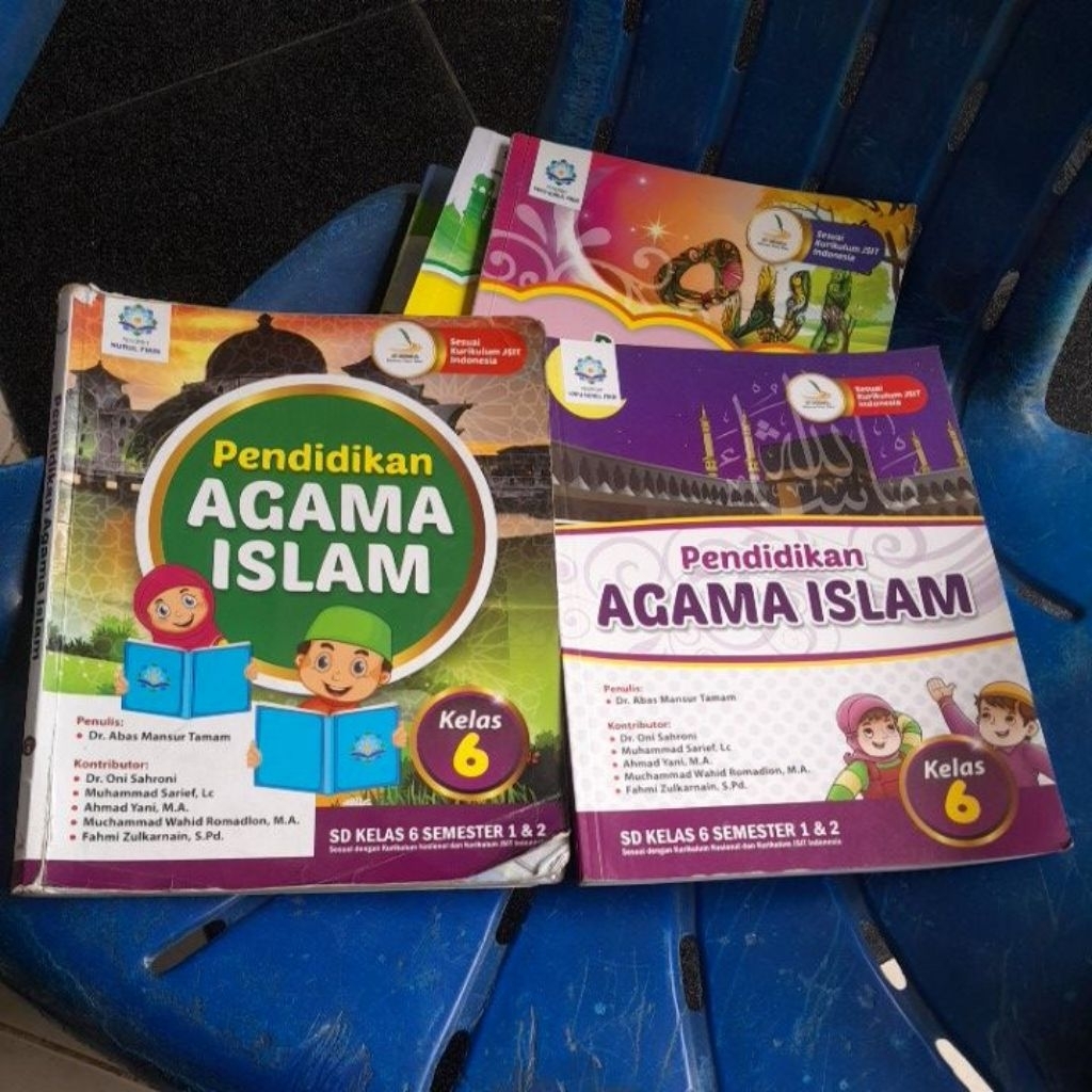 BUKU AGAMA ISLAM UNTUK SD KELAS 6/VI KURIKULUM MERDEKA PENERBIT NURUL FIKRI