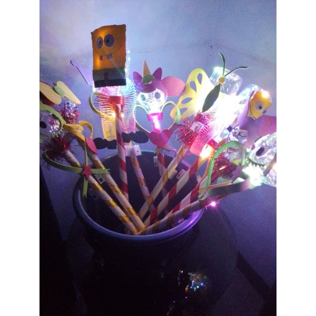 lampion takbir lampion LED lampion takbir LED tongkat peri LED