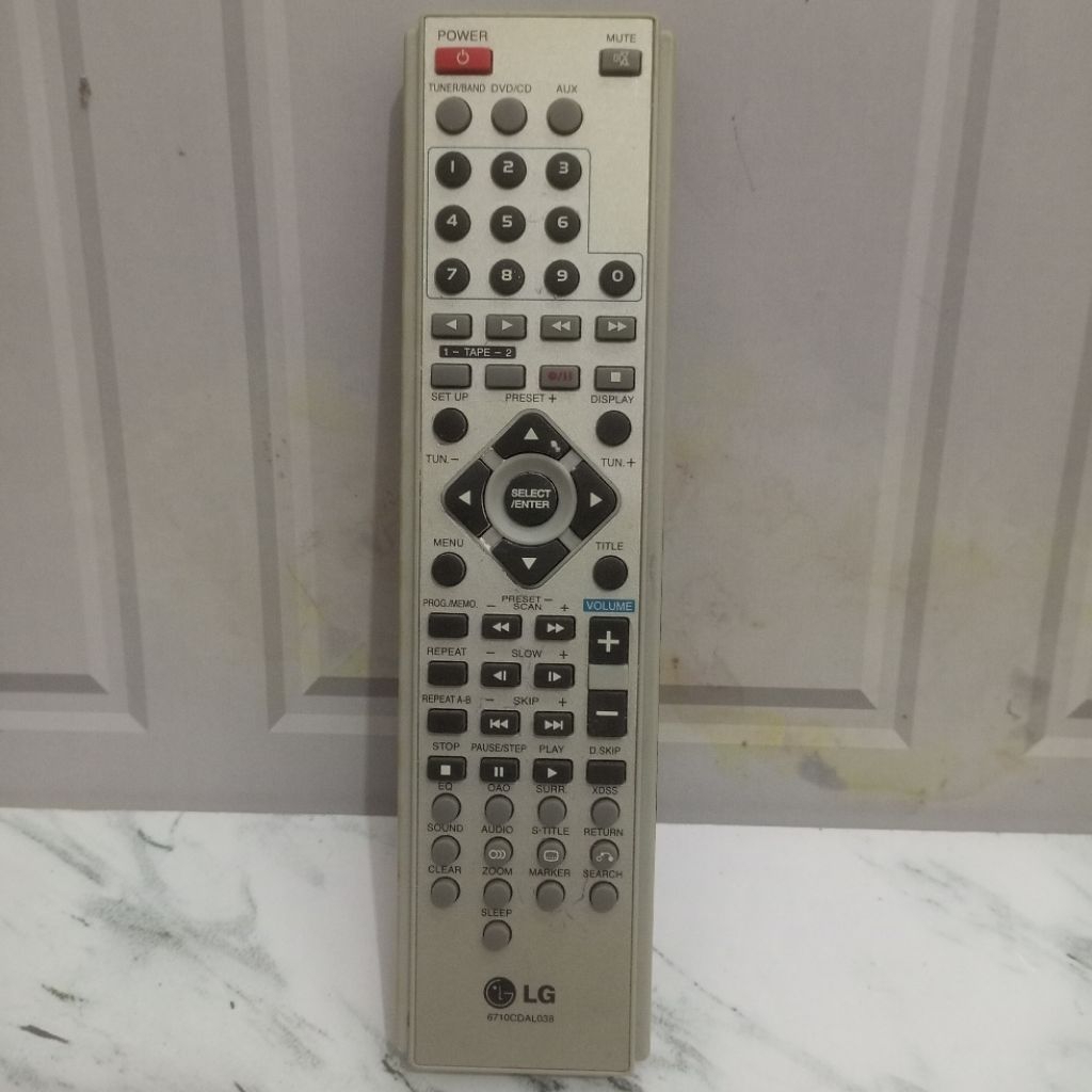 Remot DVD Home Teather LG Bekas