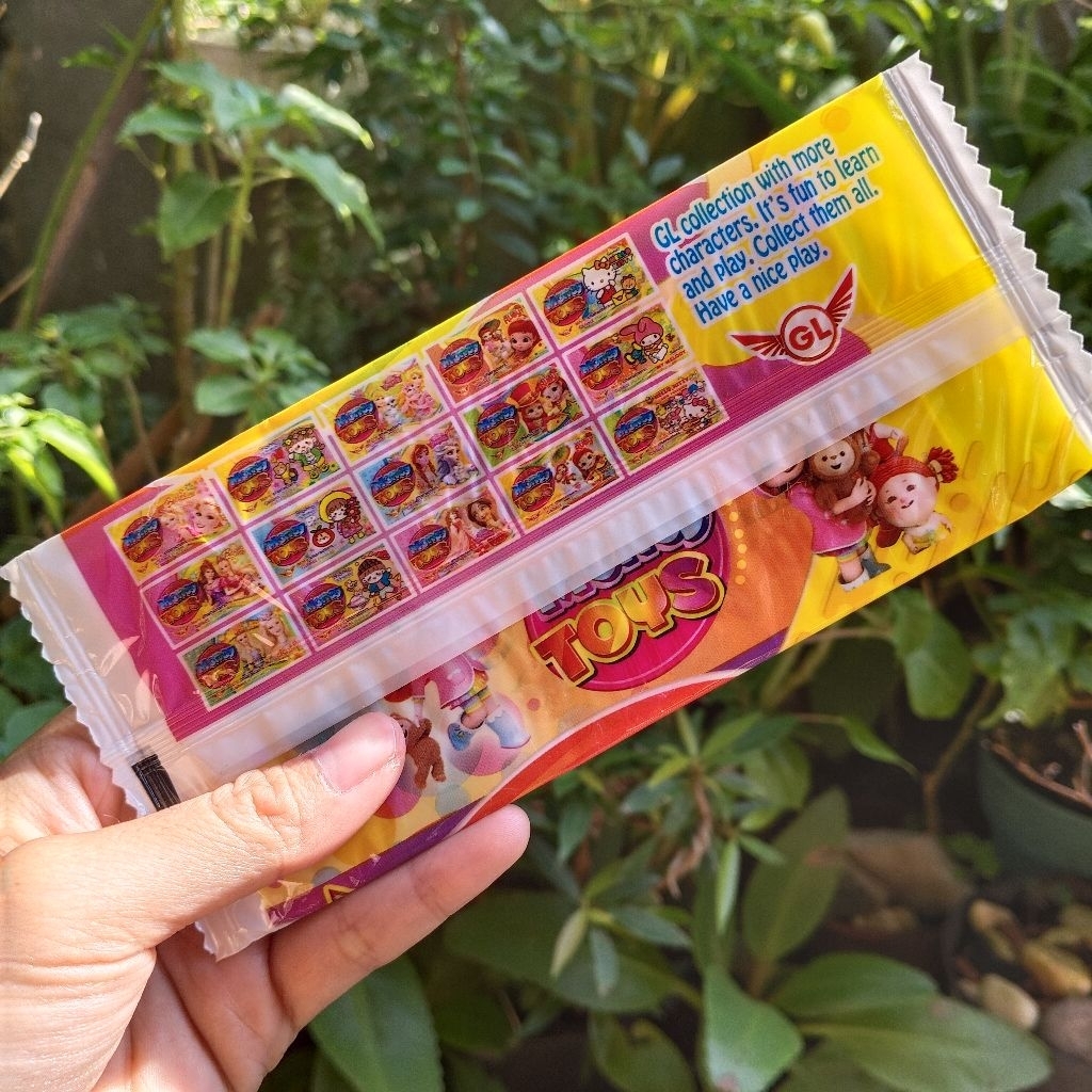 12bks / money toys / mainan uang karakter / uang kartun GL