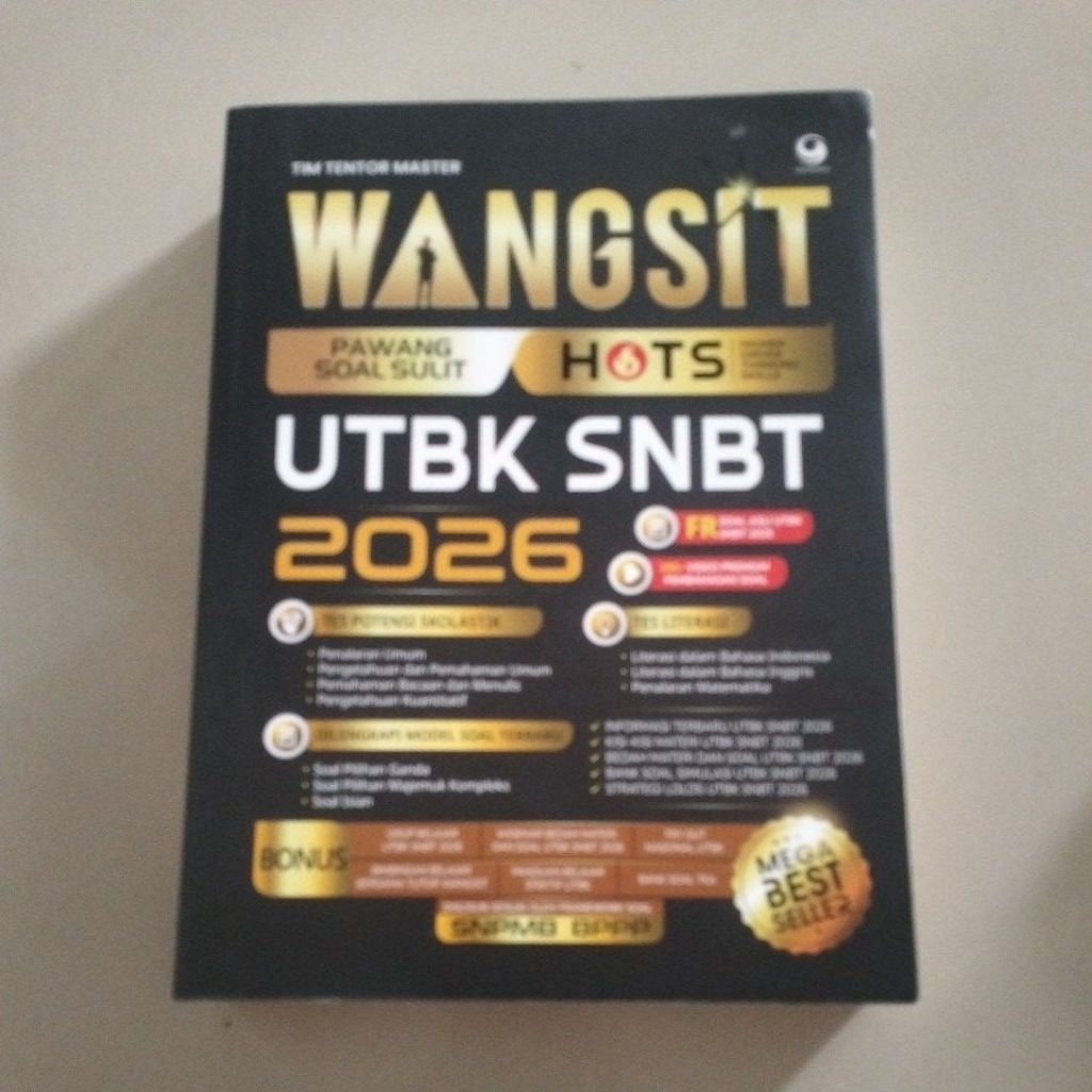 Buku UTBK SNBT TPS 2026 : Wangsit UTBK SNBT