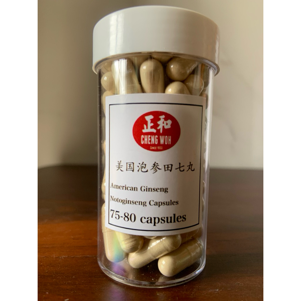 Cheng Woh American Notoginseng 75-80 caps