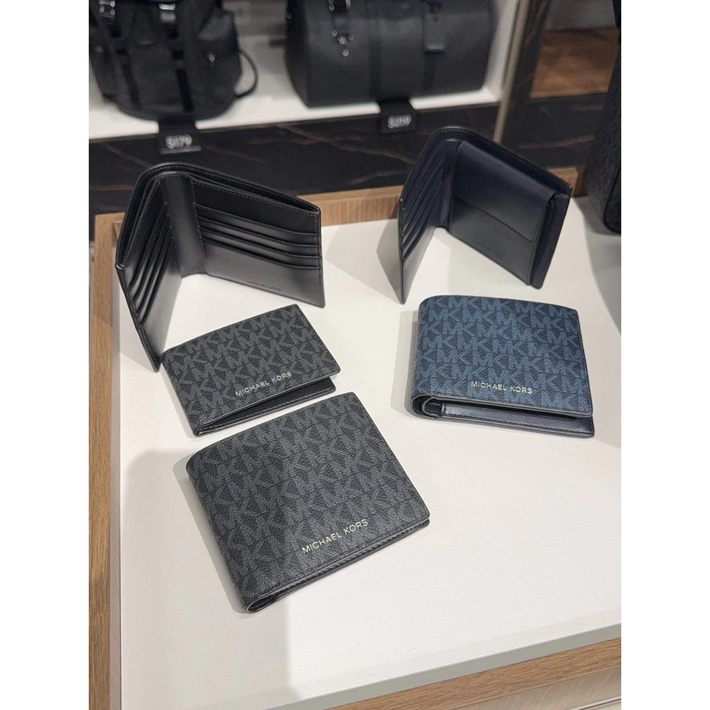 DOMPET PRIA MK COOPER MEN WALLET SIGNATURE