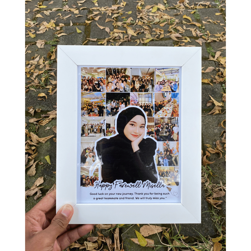 Kado Frame Mozaik Frame Kado Bingkai Foto Mozaik Hadiah Ulang Tahun Perpisahan Anniversary Wisuda