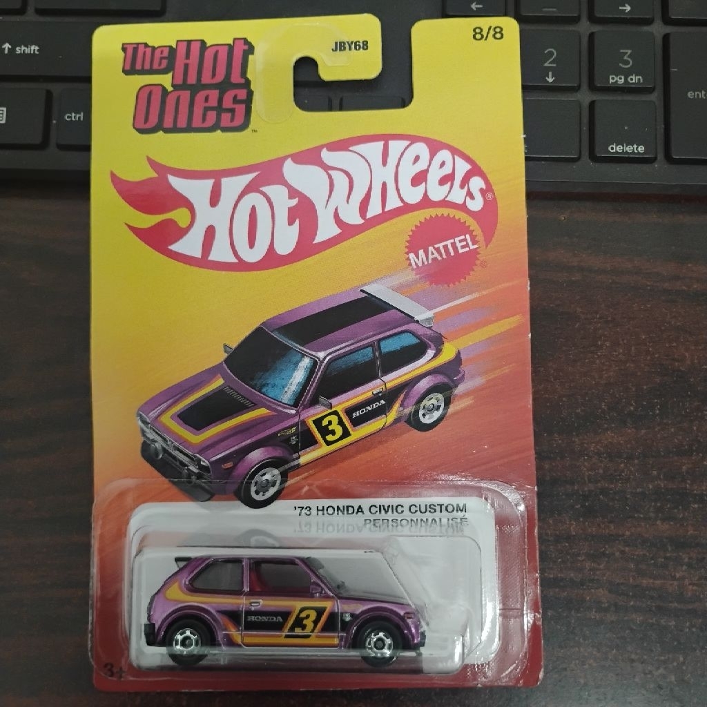 Hot wheels 73 Honda Civic Custom
