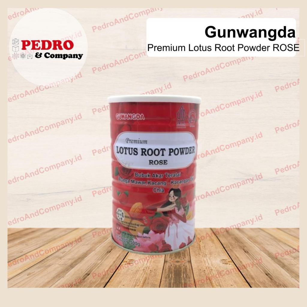 Guwangda Premium Lotus Root Powder ROSE 500 gram minuman bubuk akar teratai