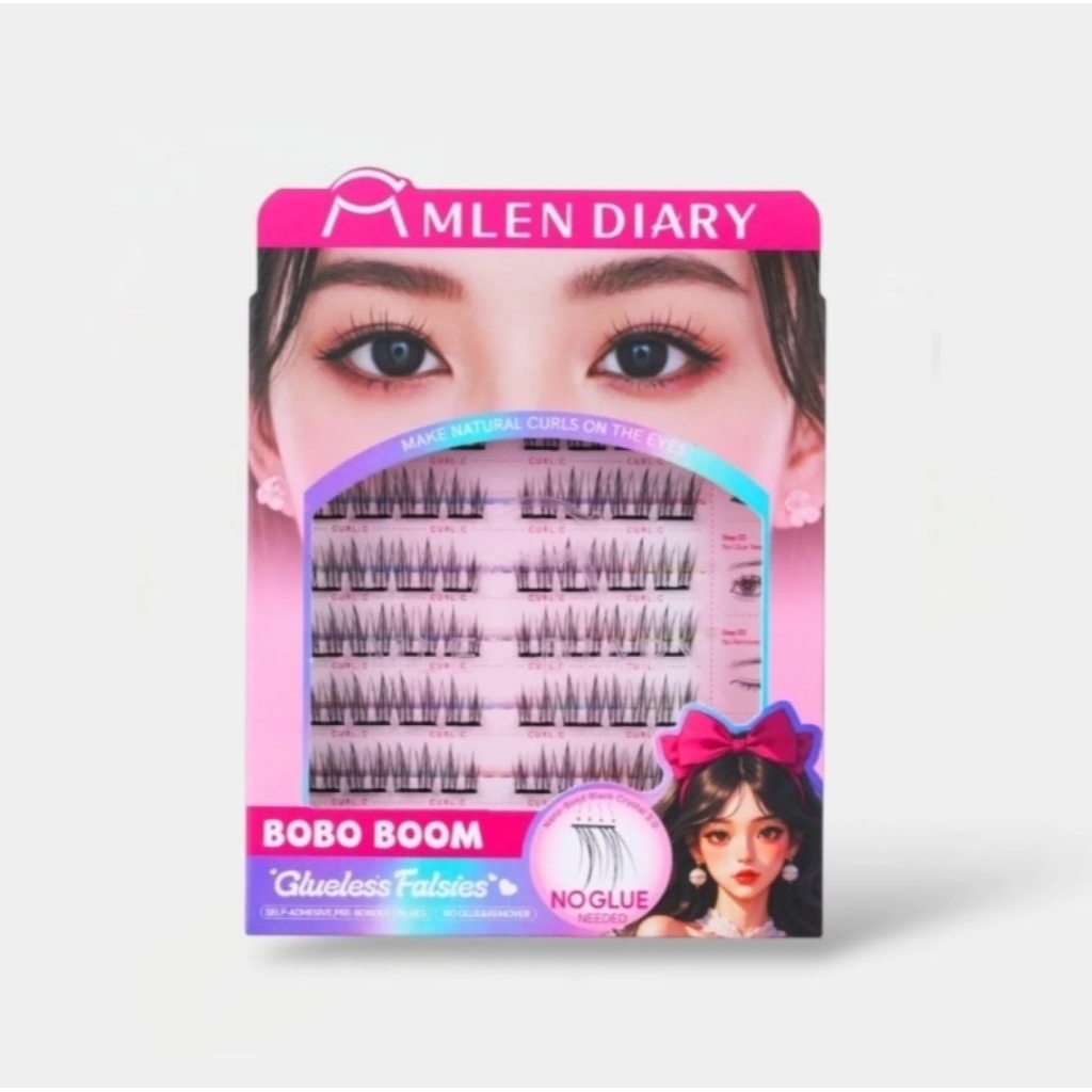 BY.FAST-Mlen Diary Bobo Boom Glueless Falsies