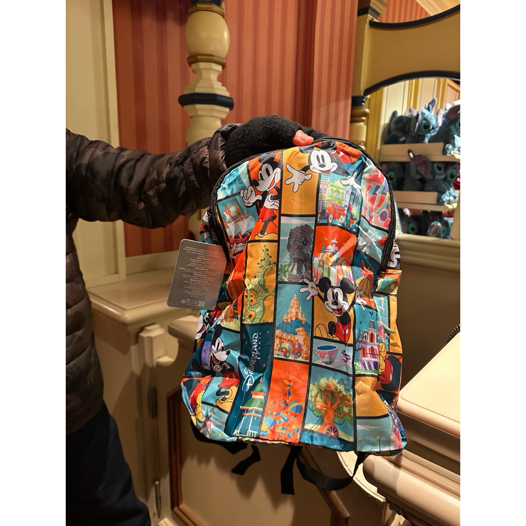 backpack foldable disneyland paris