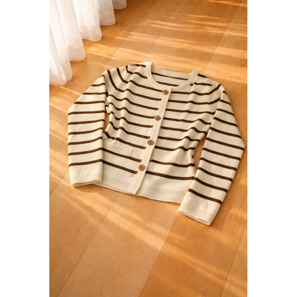 HFS Cardigan soft rajut kancing depan