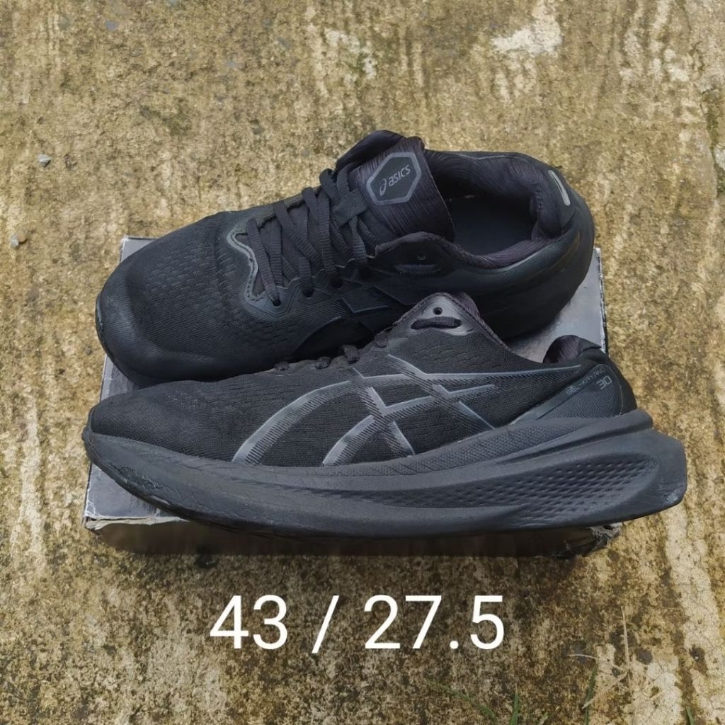 (Sold Out) Asics Gel Kayano 30 Fullblack (second ori)