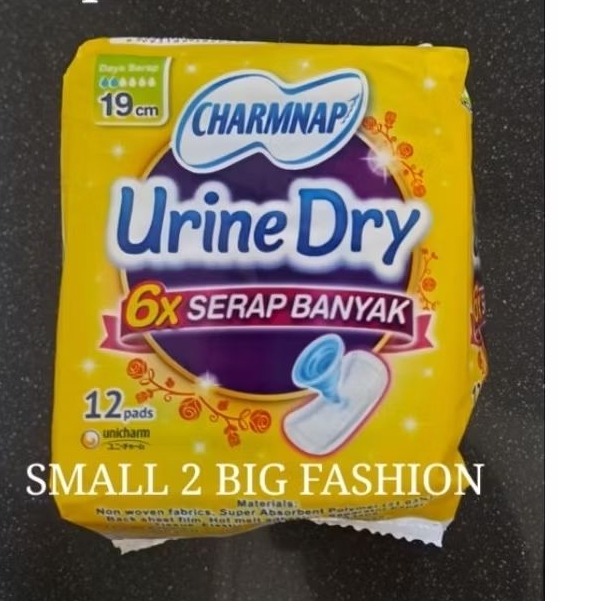 CharmNap Charm Nap Urine dry UrineDry 19 cm isi 12 pcs Urine Dry