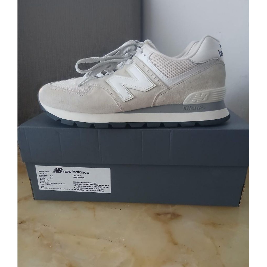 Sepatu New Balance 574 Aviator Original Sneakers