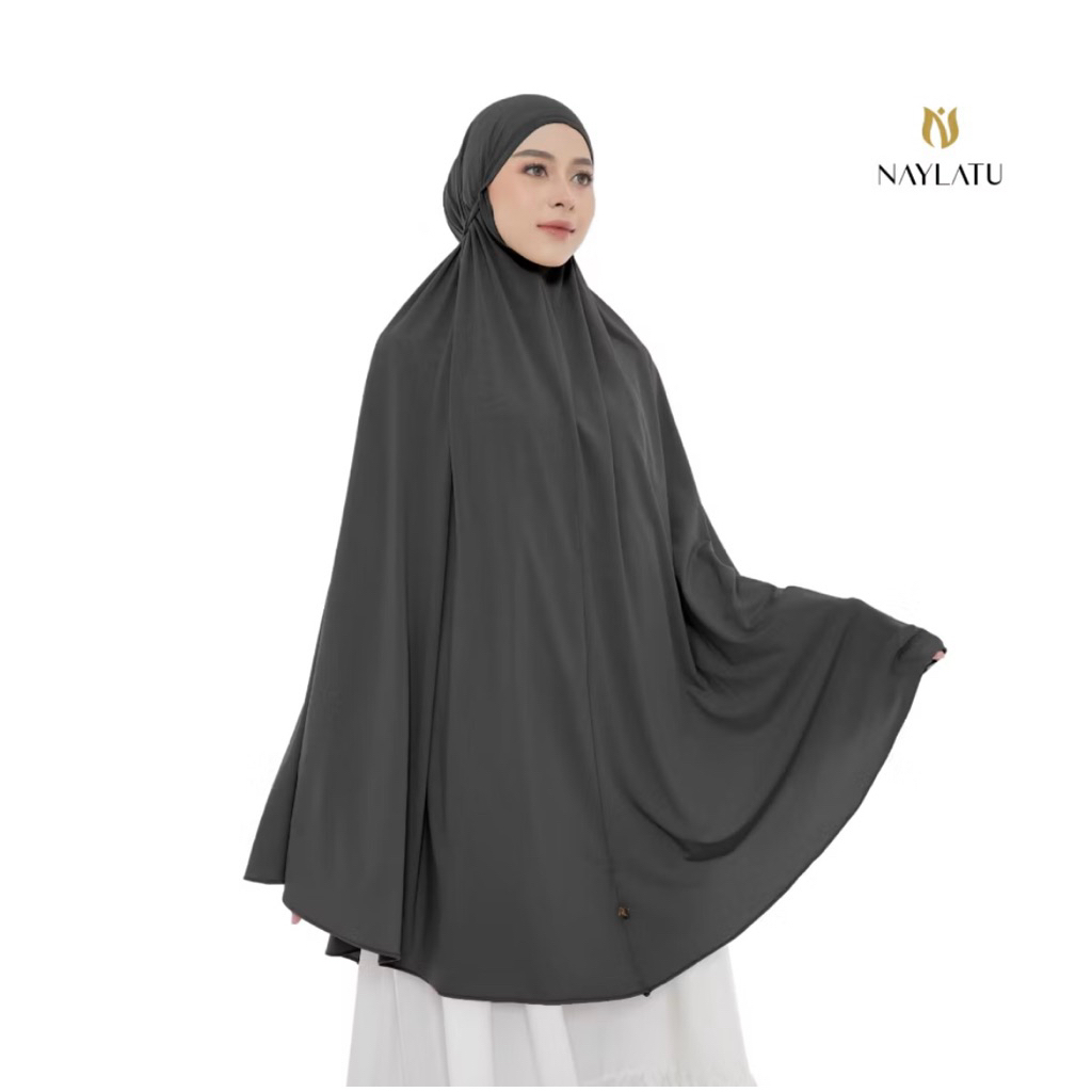Jilbab Syari Jumbo Polos Non pet jersy premium