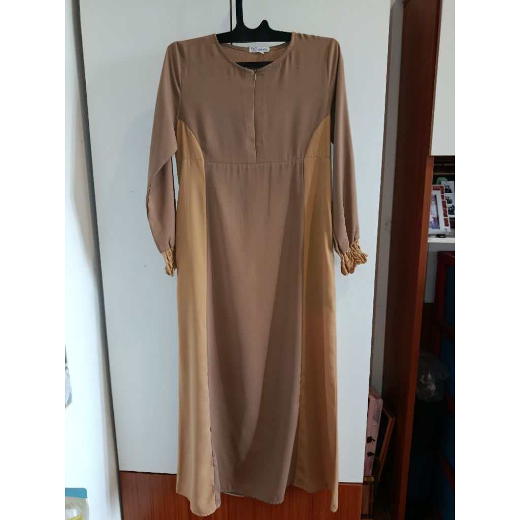 Gamis Alila Preloved Size S Coklat