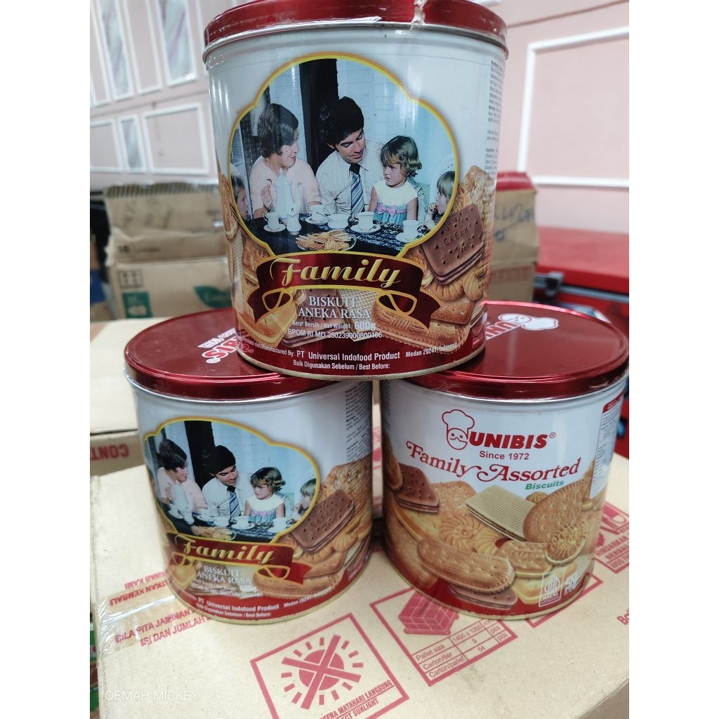 Unibis Assorted Kaleng 600gr