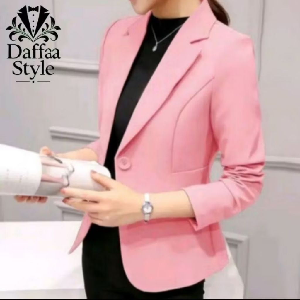 jas blazer wanita premium / jas kerja wanita korean style