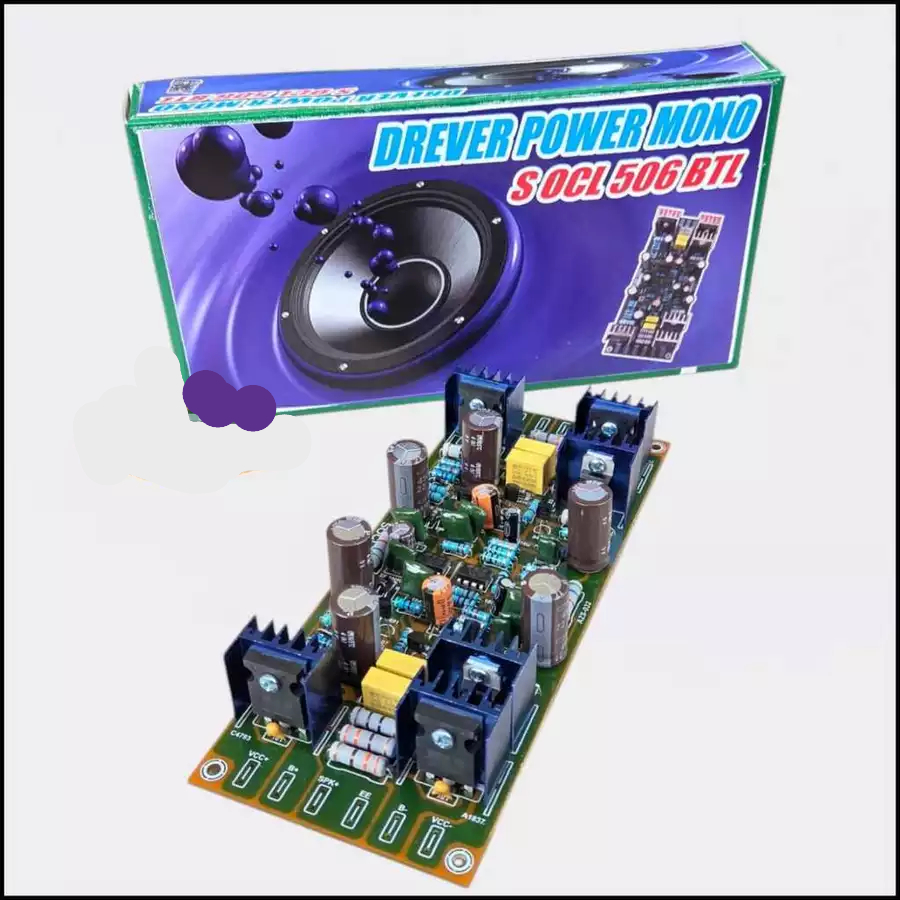 Kit Driver Power Mono SOCL 506 BTL / Super OCL 506 BTL Bridge Suara Mantap Low Sub