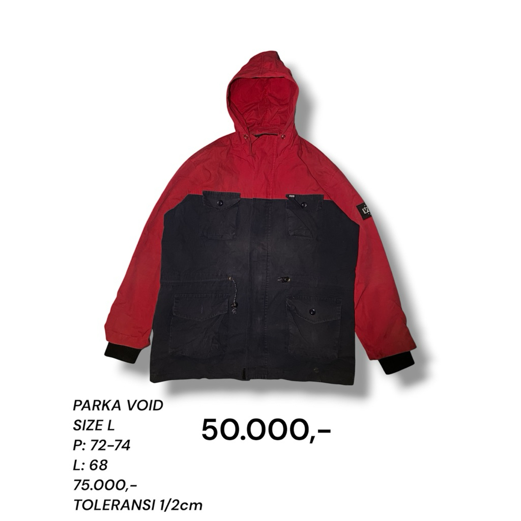 JAKET PARKA CASUAL BY VOID - PRELOVED