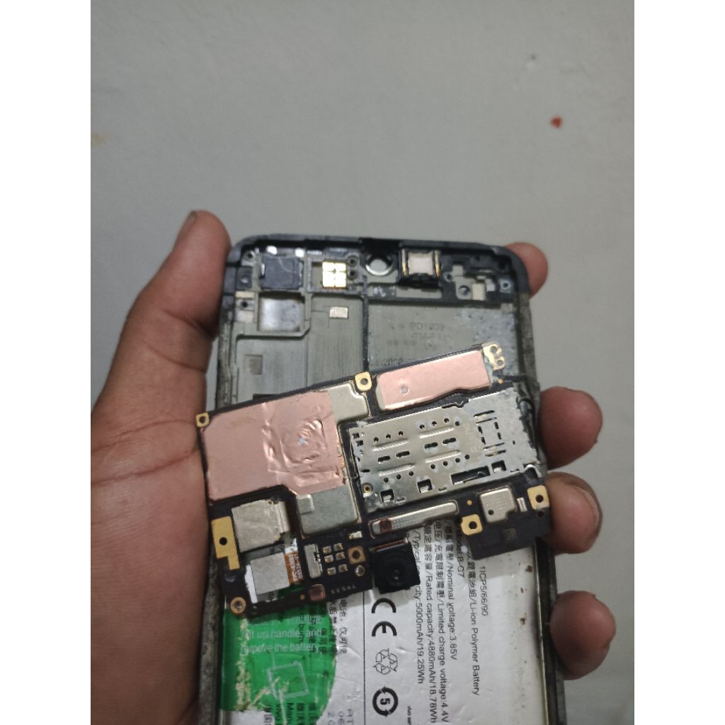 mesin vivo y12i minus LCD