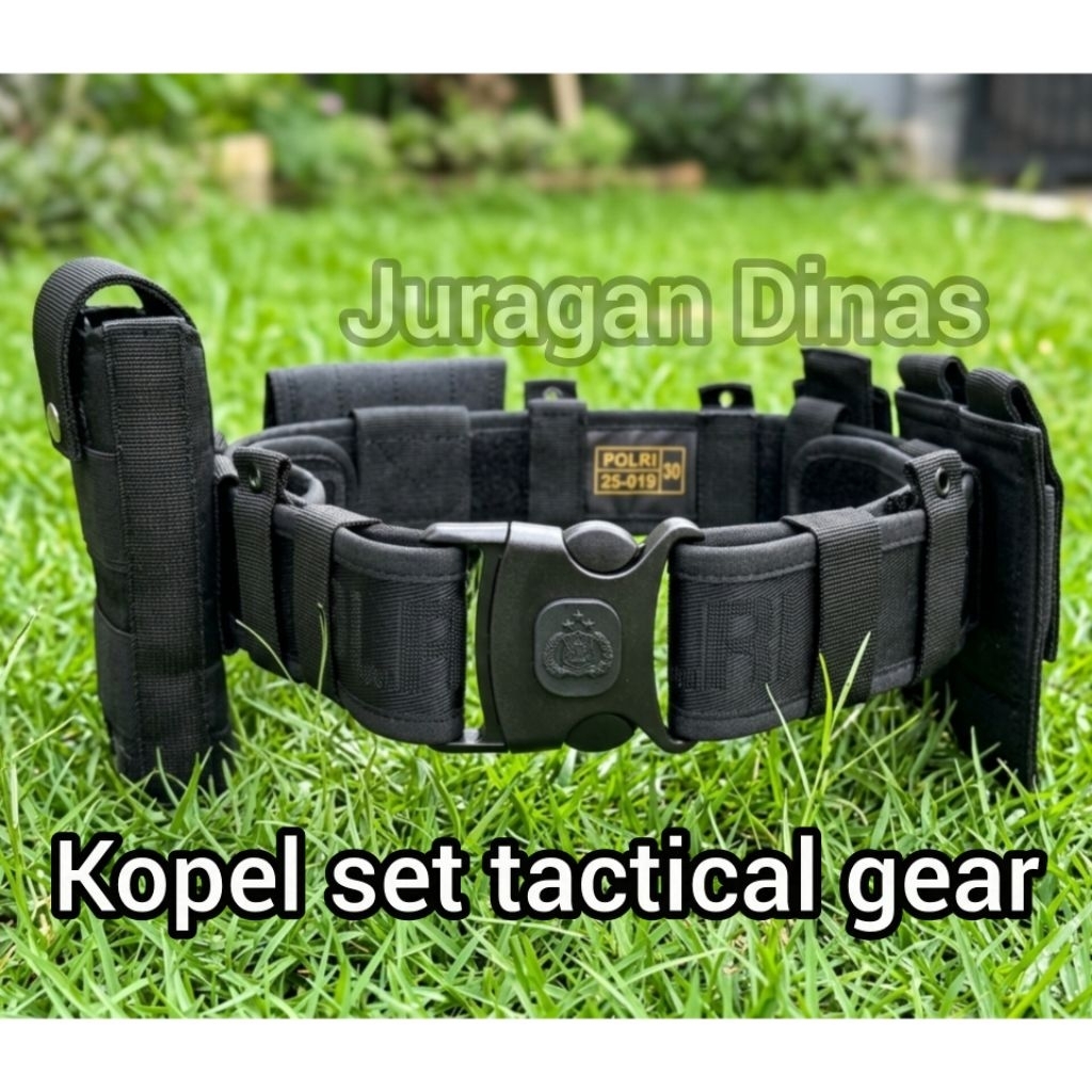 Kopel Jatah POLRI (1set) terbaru / Kopel komando / Kopel tactical /Kopel Blackhawk / Kopel set polri