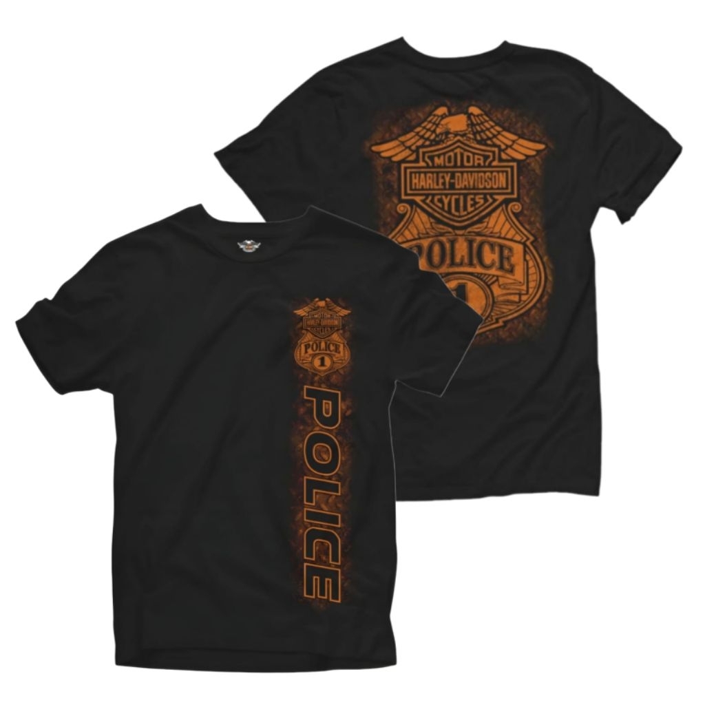Kaos Harley-Davidson Import Police