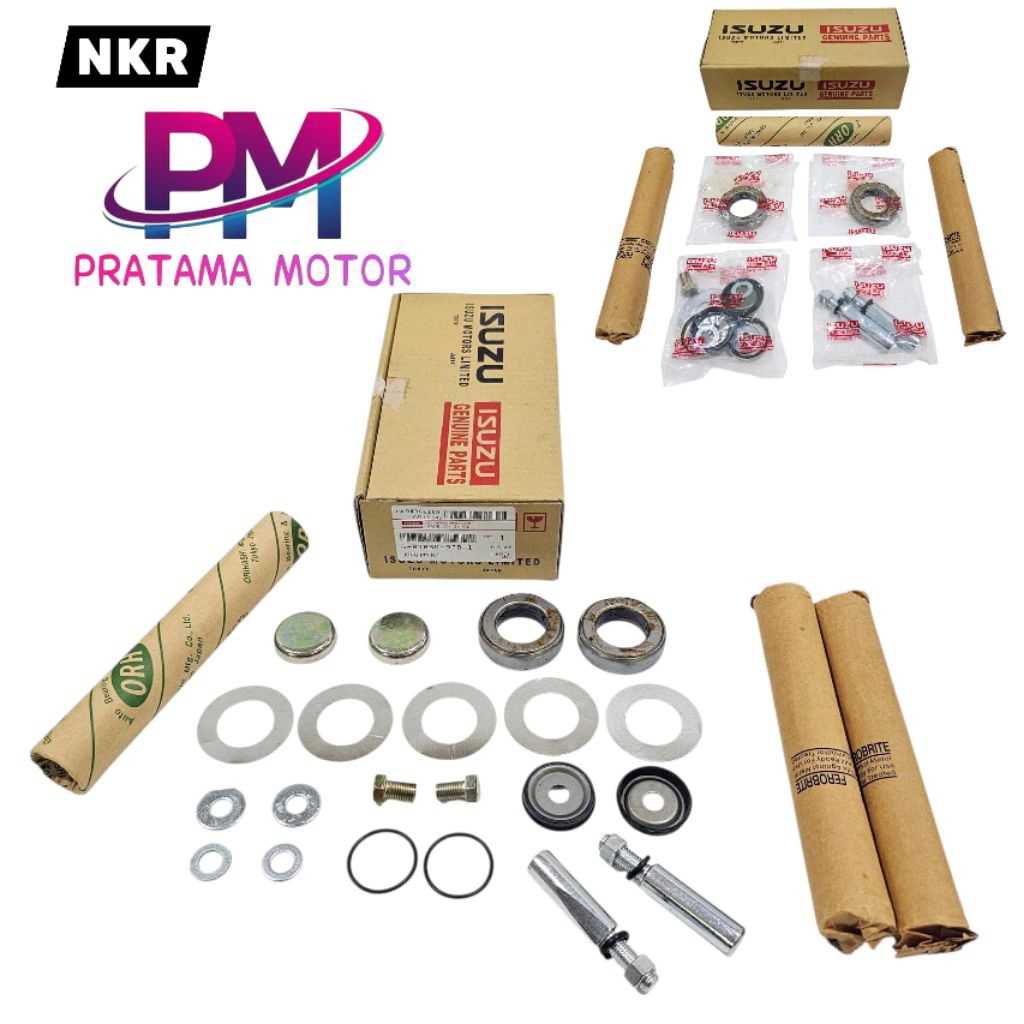 KING PEN KIT / KING PIN SET ISUZU ELF NKR71 NKR66 NKR58 NMR71 ORIGINAL 1SET