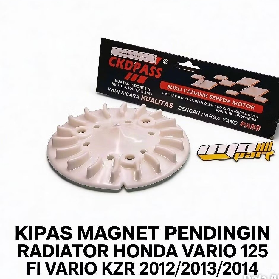 KIPAS MAGNET PENDINGIN RADIATOR HONDA VARIO 125 FI VARIO KZR 2012 /2013/2014