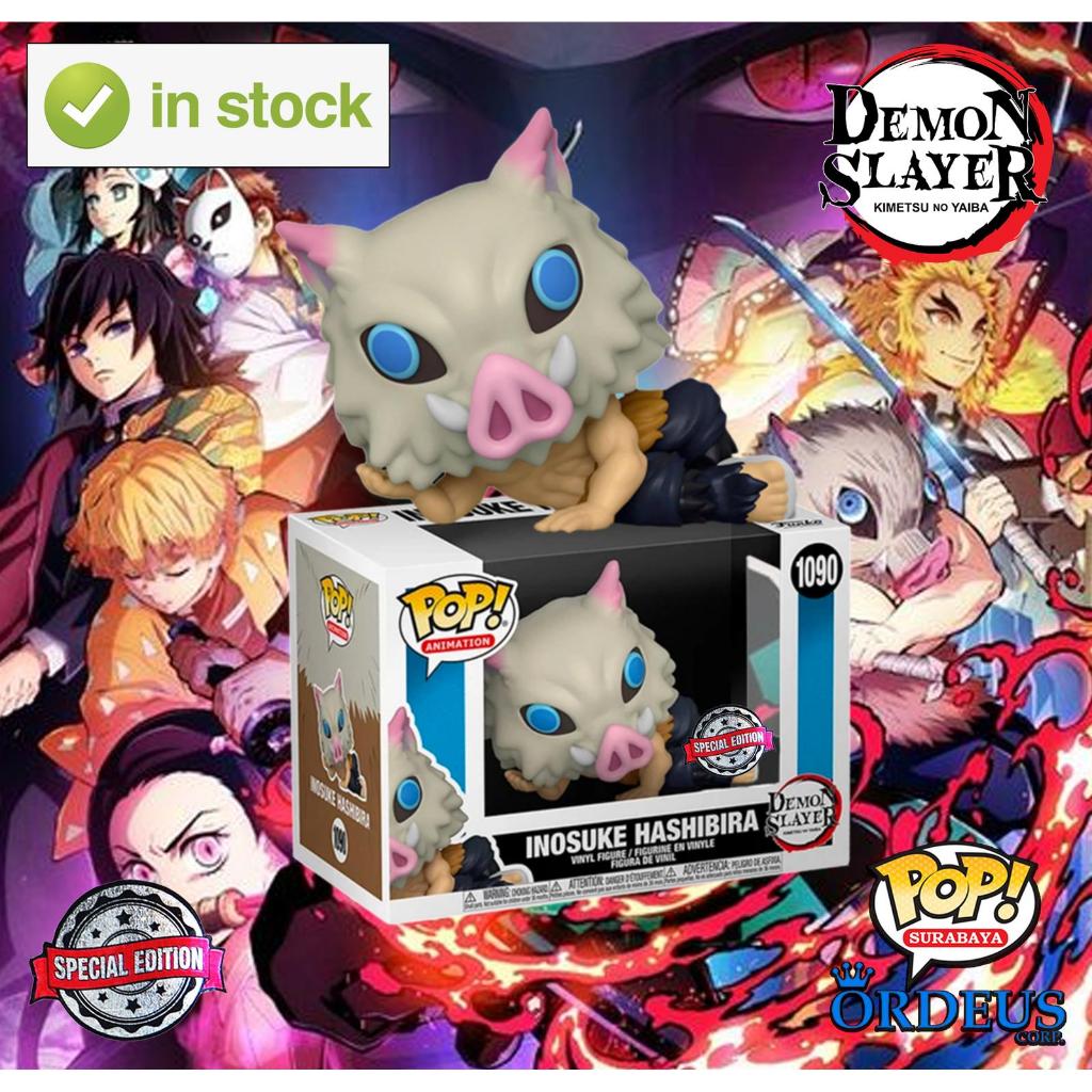 Funko Pop DEMON SLAYER - Inosuke Hashibira Lounging (Special Edition)