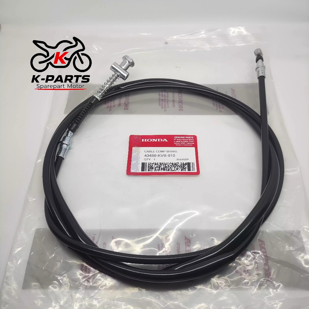 Kabel Rem Tali Rem Belakang KVB Motor Vario Beat Scoopy Spacy Karbu Beat FI Beat Pop Esp