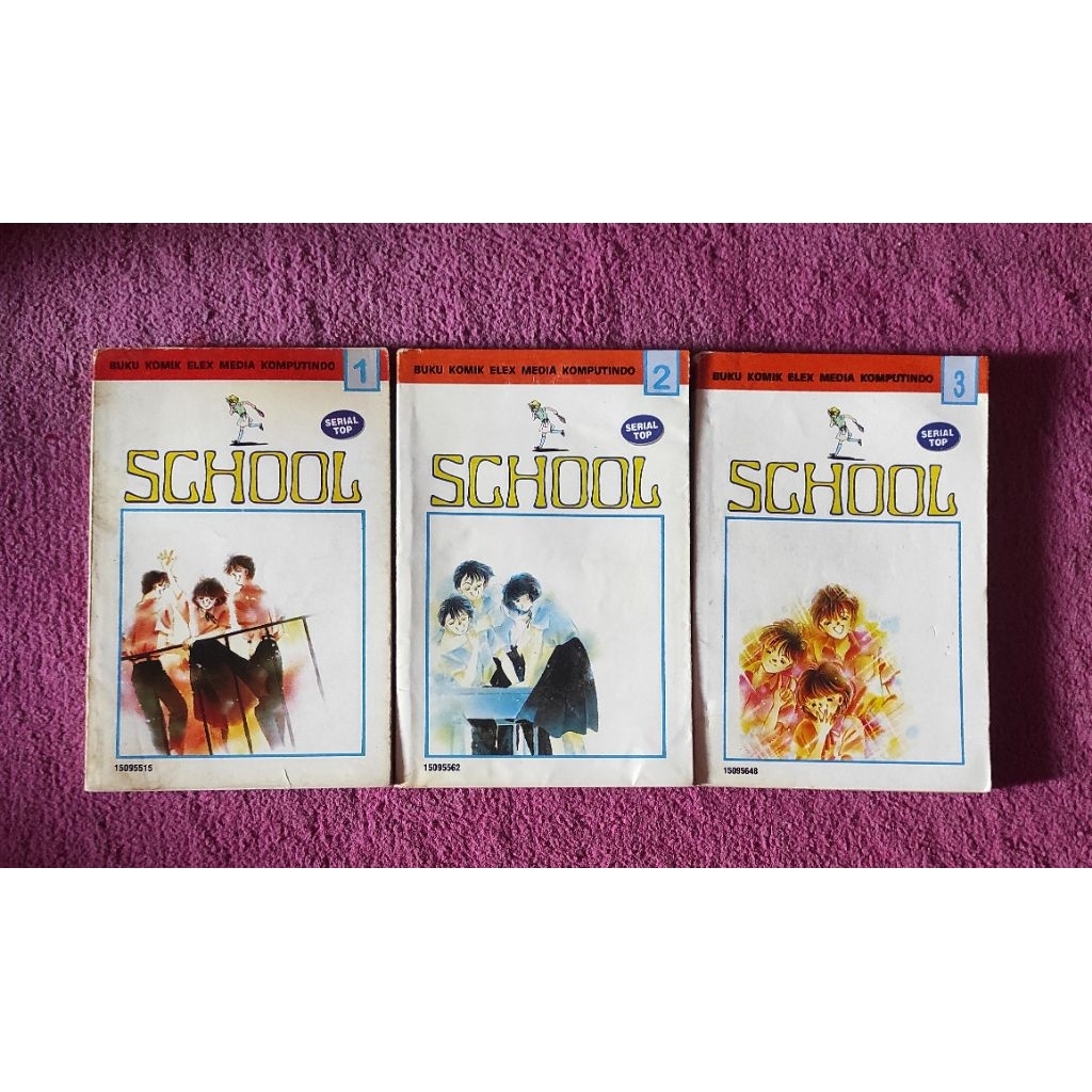 Komik School 1-3 tamat (Yuka Takase)