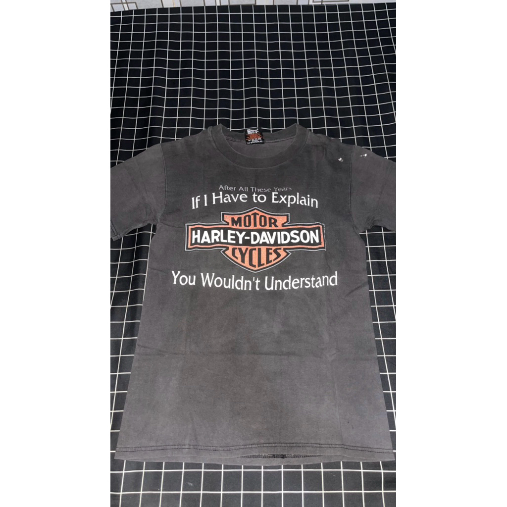 KAOS VINTAGE HARLEY DAVIDSON