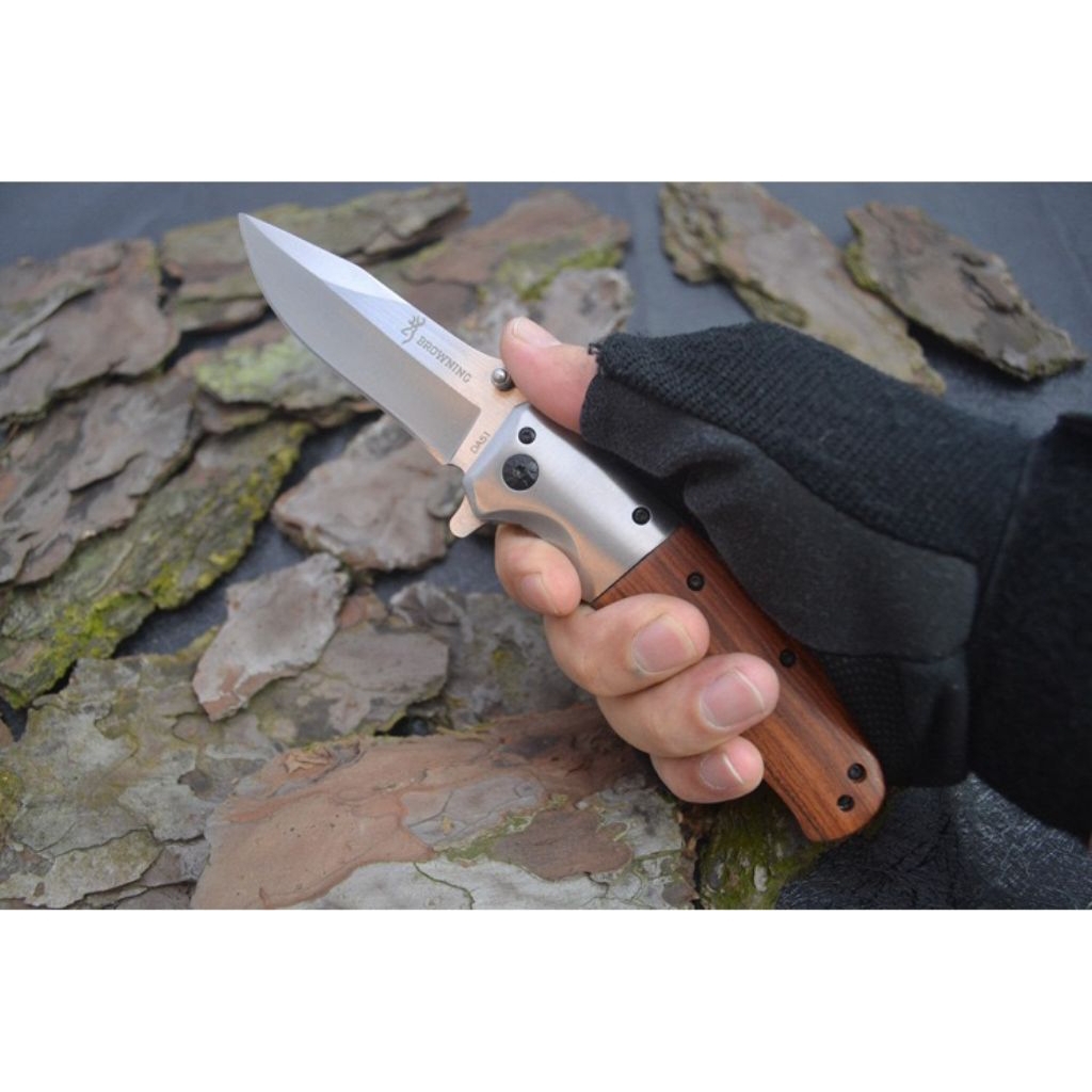 Pisau Lipat Browning adventure /Pisau Tactical outdoor